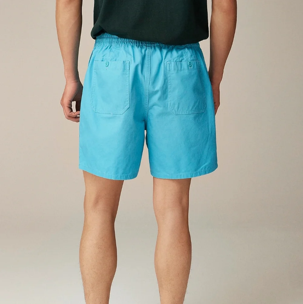 J.‎ Crew Mens 6'' Frosted Aqua Heritage Gym Short